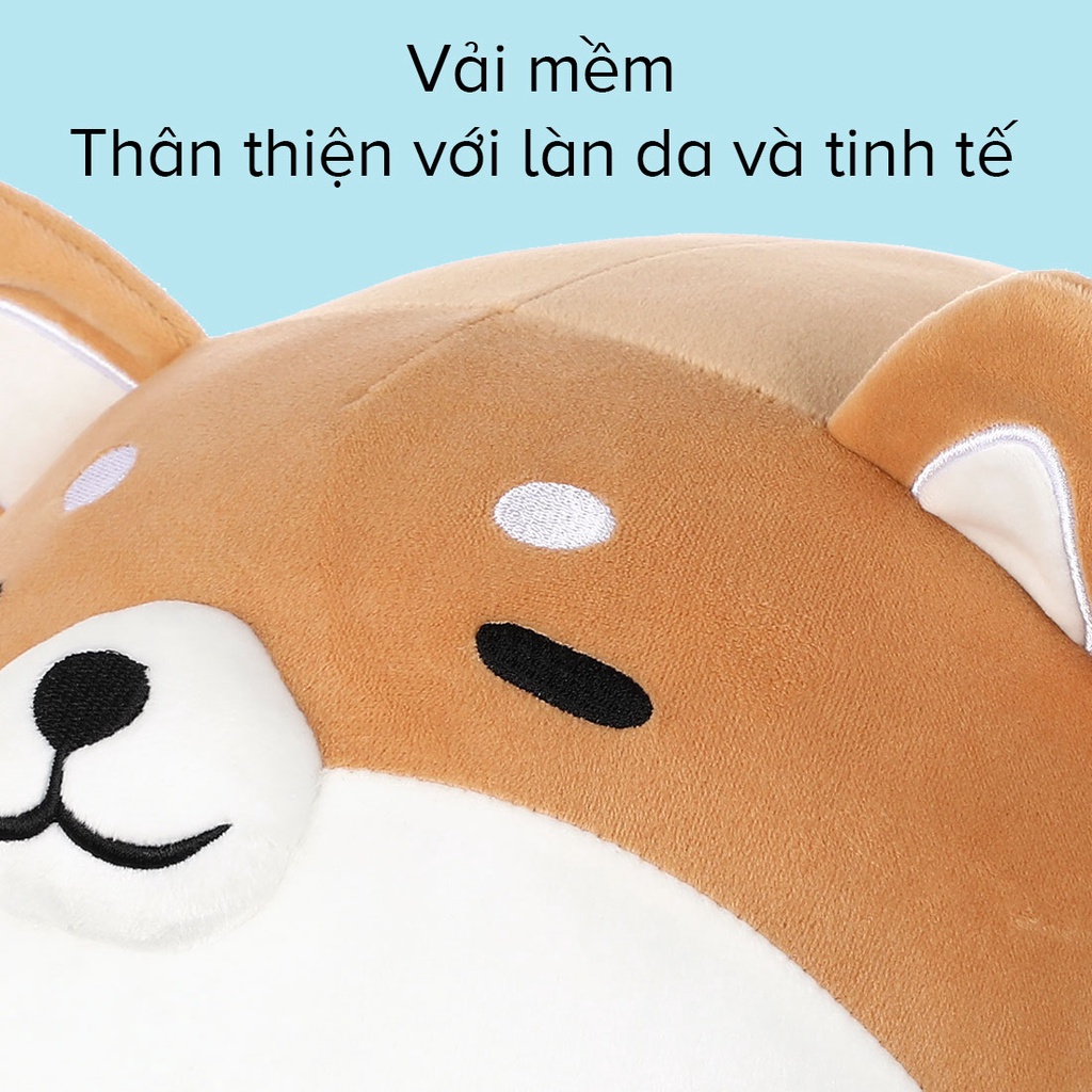 Đồ chơi sang trọng Shiba Inu tròn Miniso