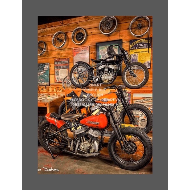 SET 15 TẤM DECAL POSTER 17x23cm DÁN TƯỜNG TRANG TRÍ CỬA HÀNG/CAFE CỔ ĐIỂN VINTAGE