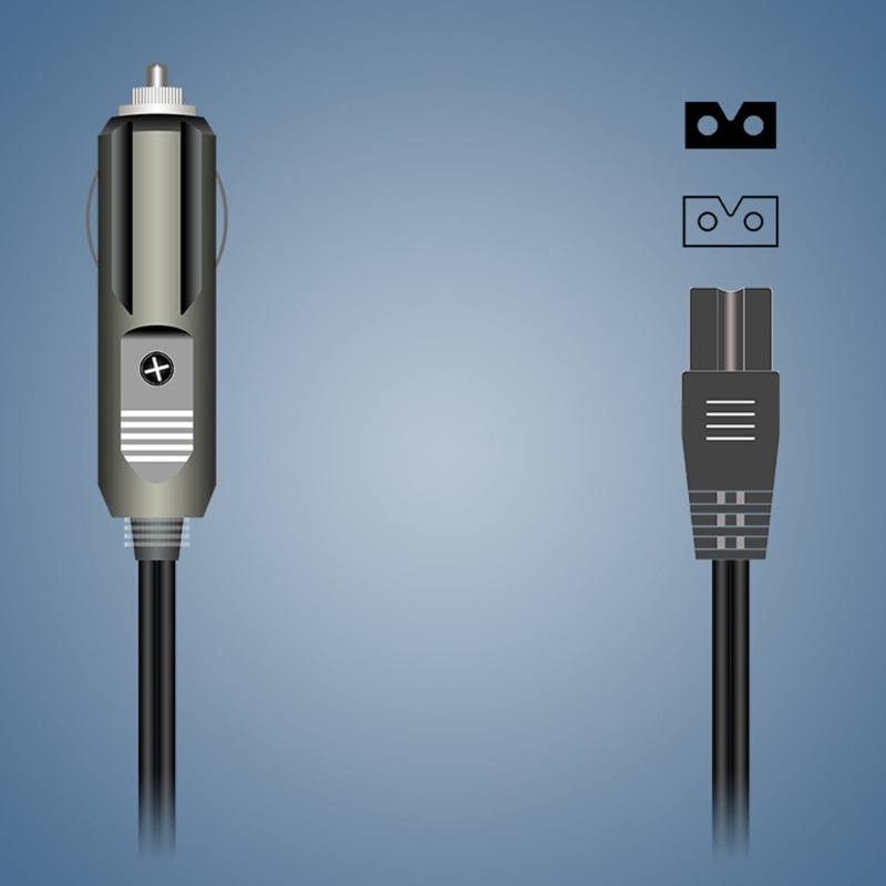 Dây cáp nguồn Type B mini sạc tủ lạnh xe hơi dài 3M với lõi đồng chuyên dụng chất lượng cao