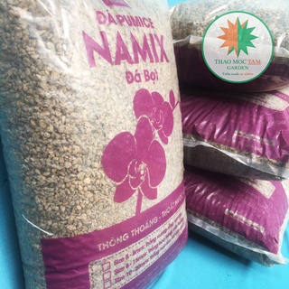 Đá Pumice 3-6mm trồng sen đá Namix 5dm3 (3kg)  – Đá bọt size nhỏ chuyên trồng sen đá, xương rồng và các loại cây mọng