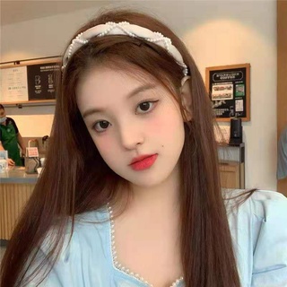 Băng Đô Cài Tóc Đính Ngọc Trai Đơn Giản Ngọt Ngào