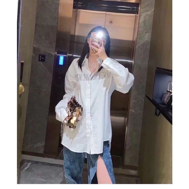 Áo sơ mi Vetements logo shirt cao cấp