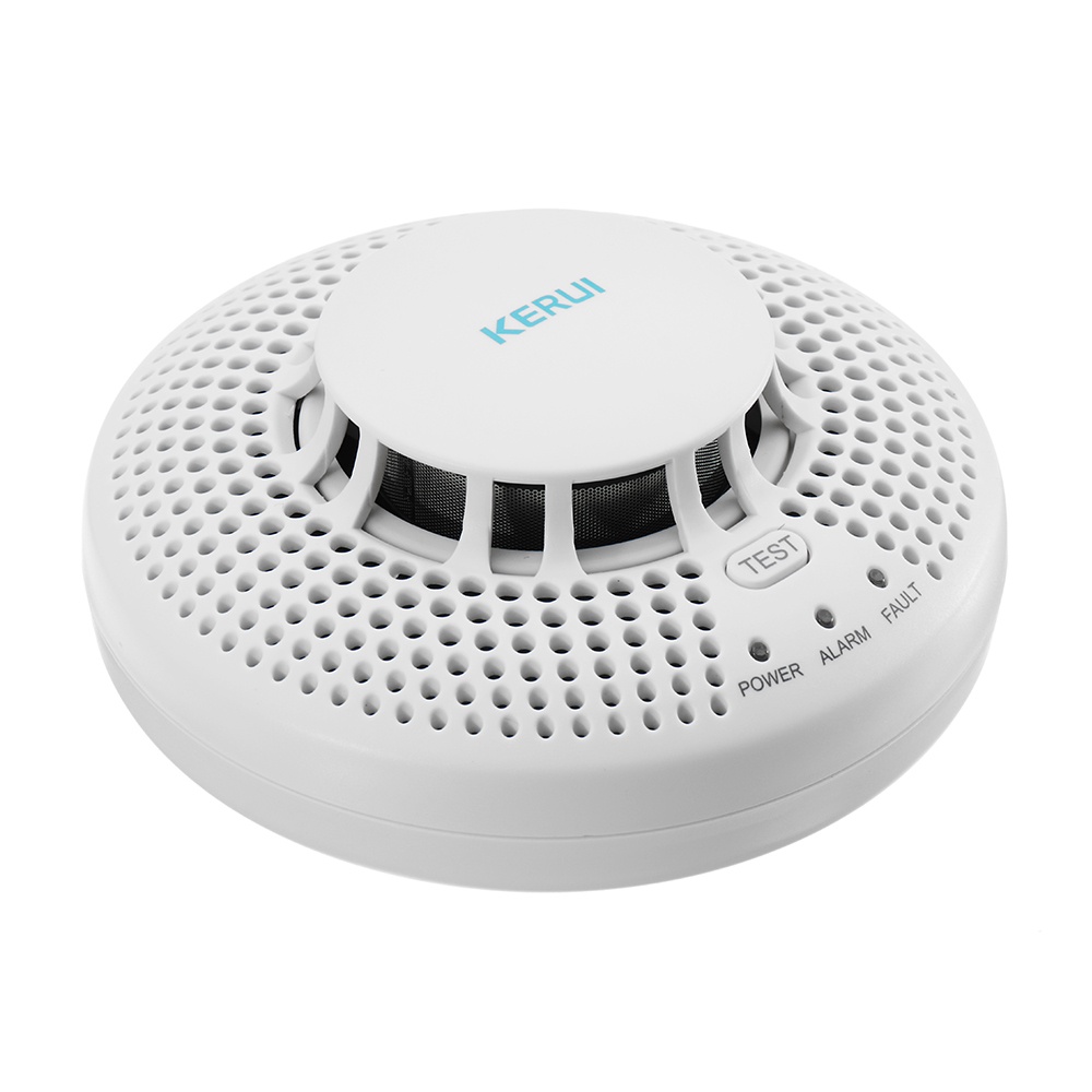 Cảm Biến Báo Khói Không Dây Kerui Phát Sóng RF 433Mhz