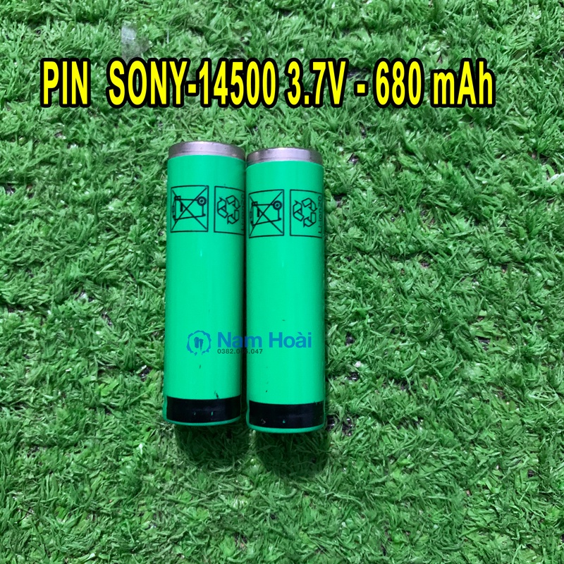 PIN LITHIUM SONY-14500 (số 5) - 680mah - 3.7V