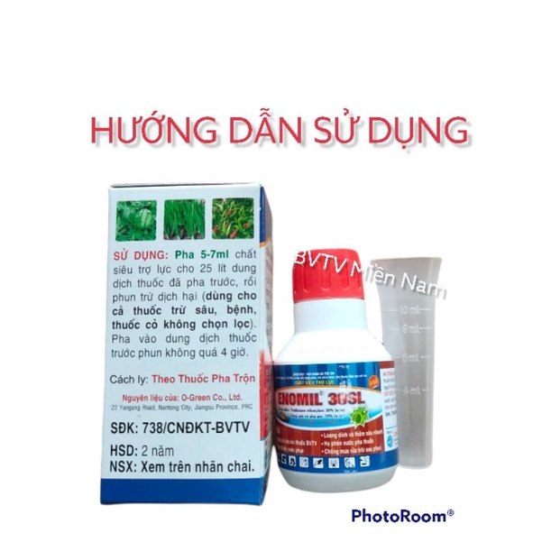 SIÊU TRỢ LỰC Enomil 30SL 50ml - Siêu thẩm thấu và bám dính