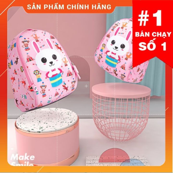 Balo TOCHANG Chính Hãng Cao Cấp Cho Bé Mầm Non Siêu Nhẹ Zoo Story Dễ Thương