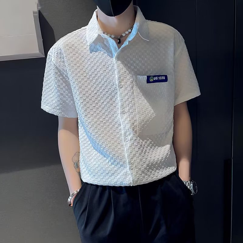 Áo Sơ Mi Ngắn Tay Thời Trang Mùa Hè Dành Cho Nam