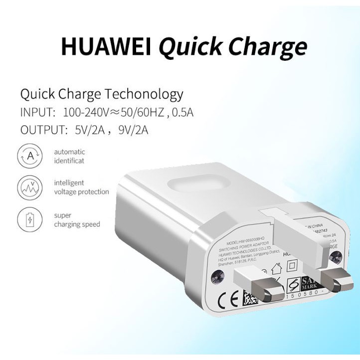 Bộ Sạc Nhanh 5v 5a Type-C 24h Cho Huawei