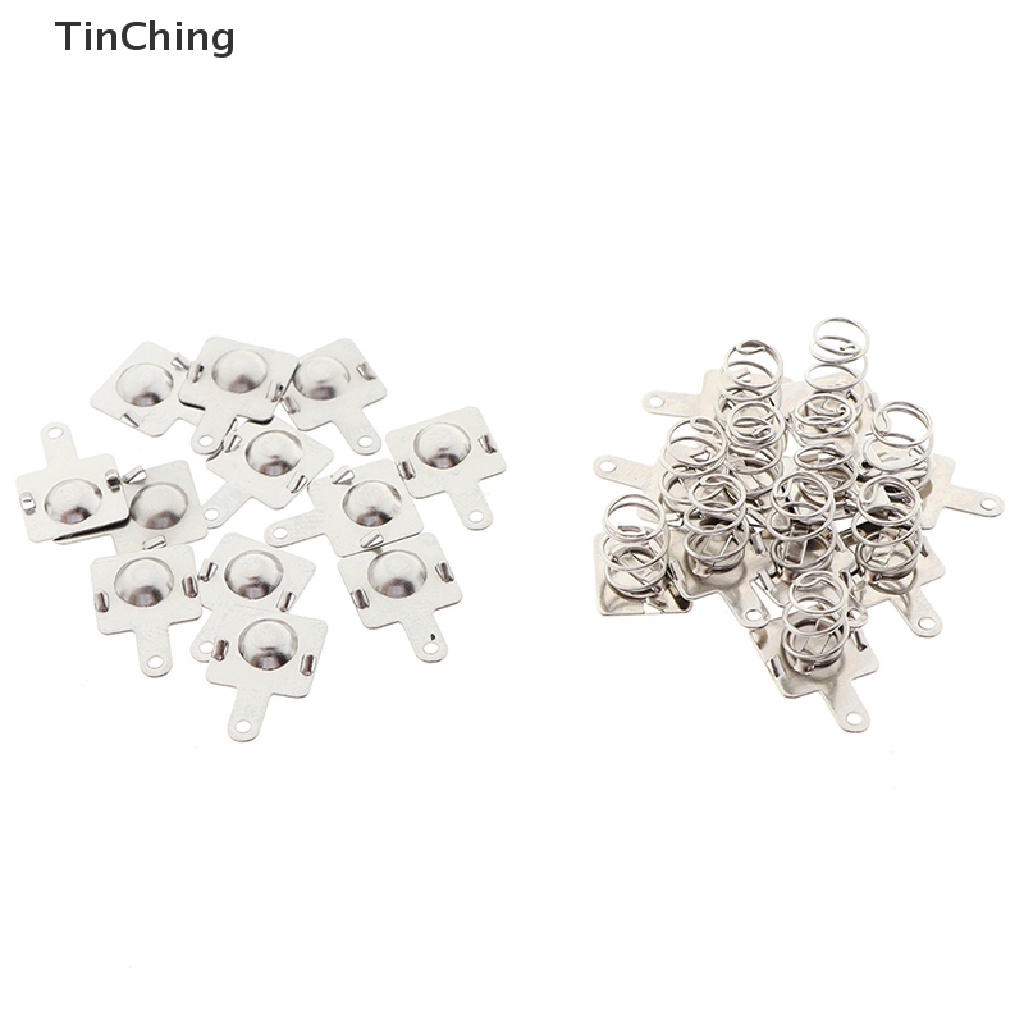 10 Cặp lò xo kim loại thay thế cho pin AA/ AAA