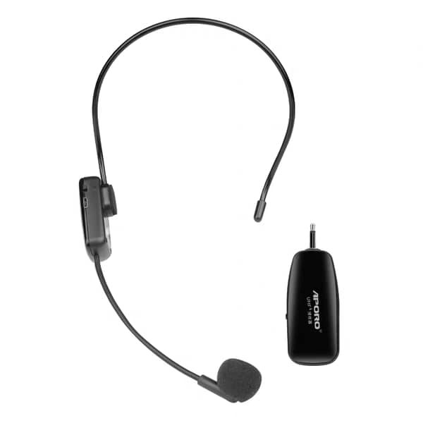 Bộ mic không dây Aporo sóng UHF dùng cho các dòng máy trợ giảng chính hãng