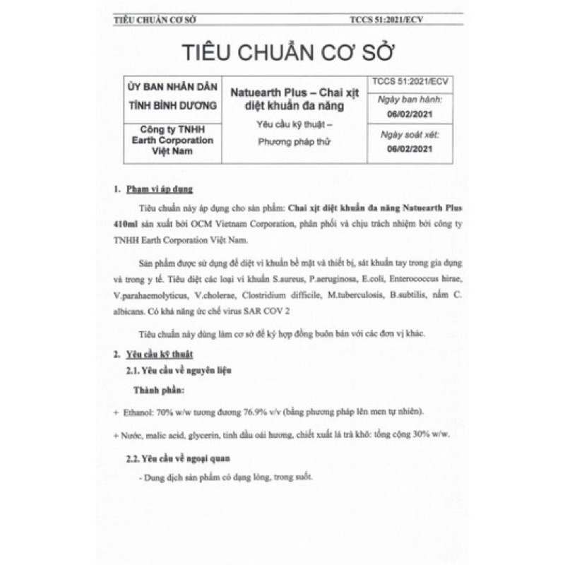 Cồn xịt diệt khuẩn ức chế SARS-CoV2 Natuearth Plus 410ml (Mẫu mới)