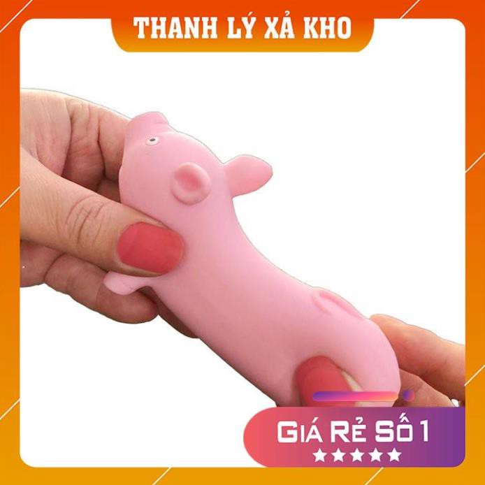 Heo đồ chơi bóp dẻo, Đồ Chơi Squishy hình con heo đáng yêu giúp giảm căng thẳng, lợn xả stress