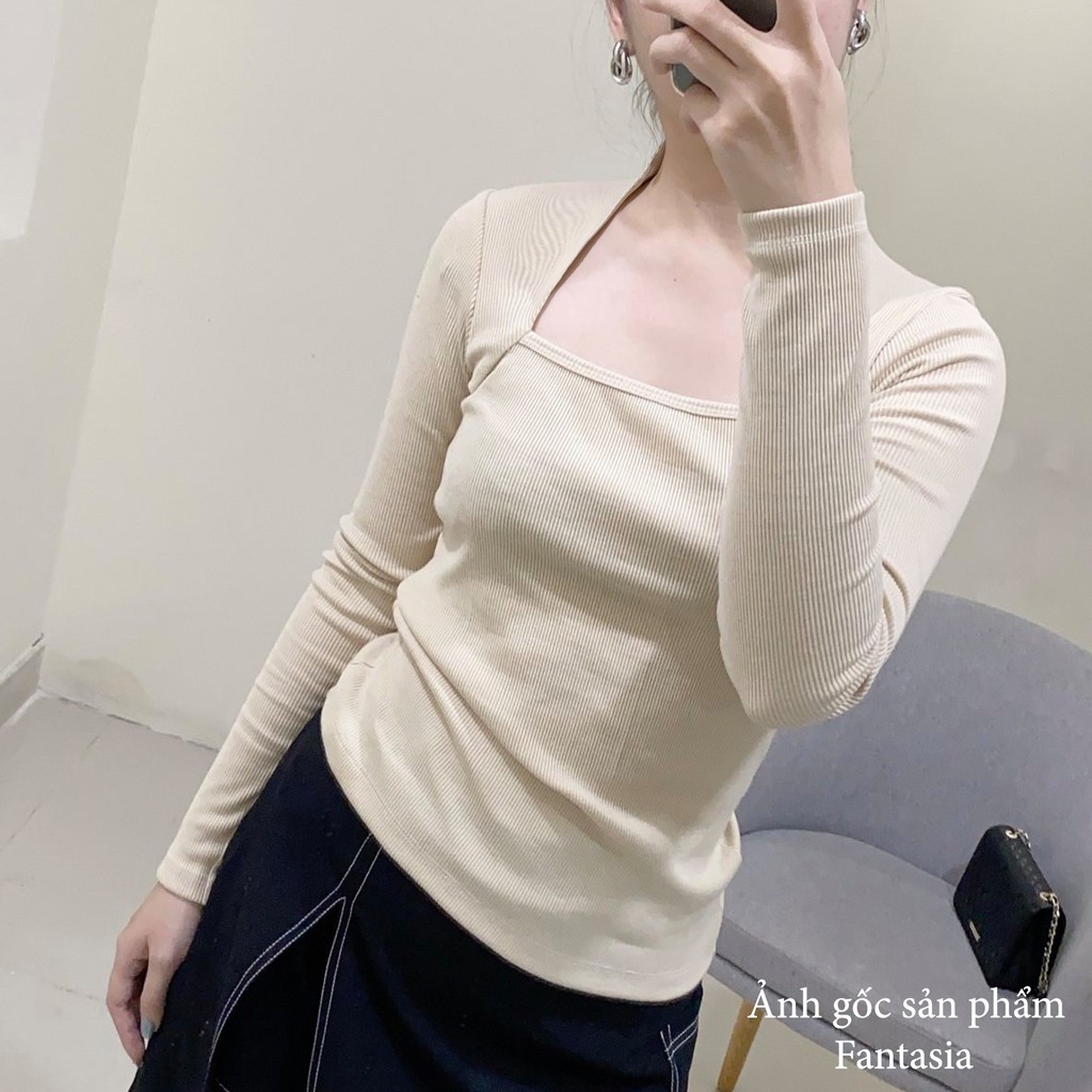 Áo thun gân len nam cổ lọ 4 phân tay dài ngắn | BigBuy360 - bigbuy360.vn