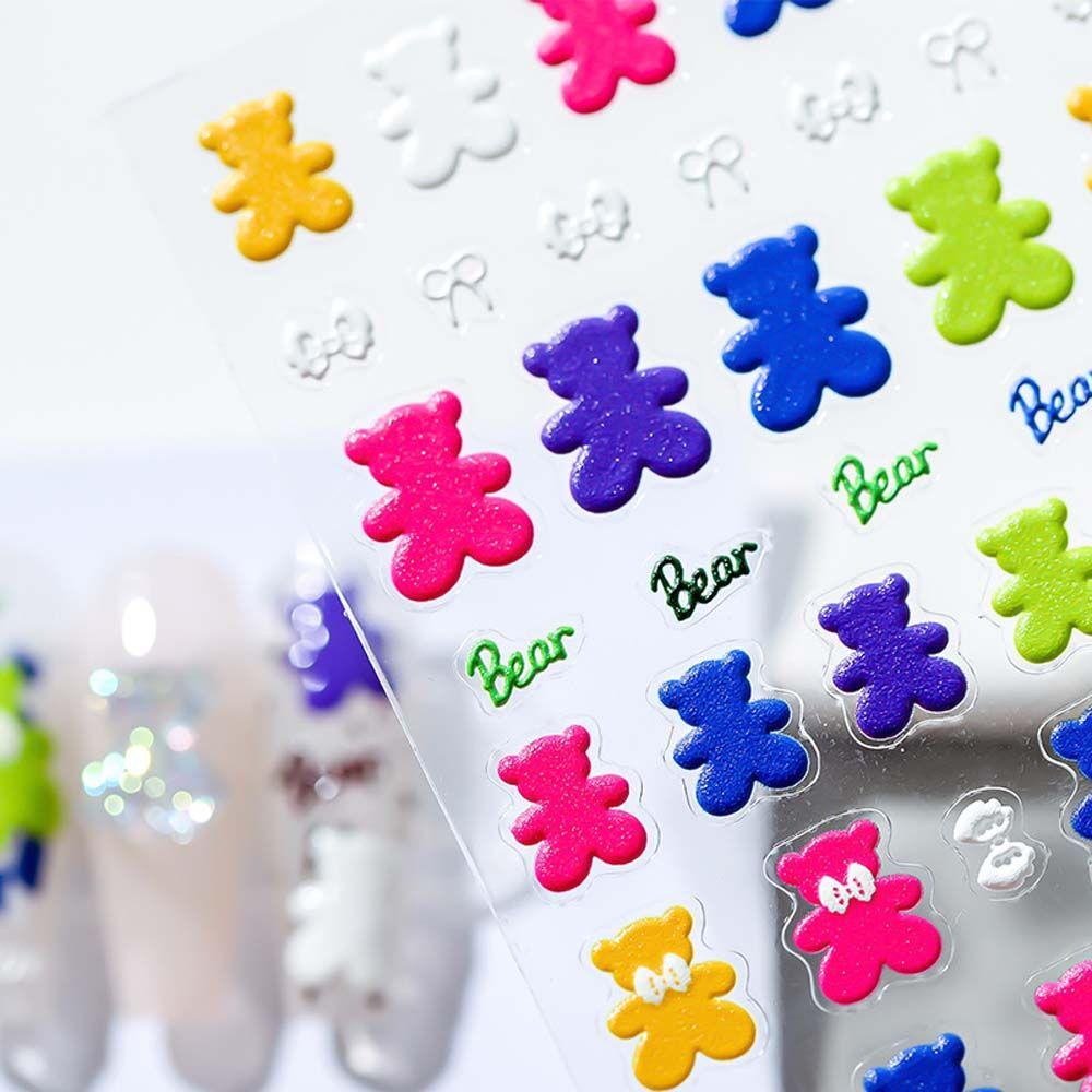 Miếng Dán Trang Trí Móng Tay 5D Phong Cách Nhật Bản Độc Đáo