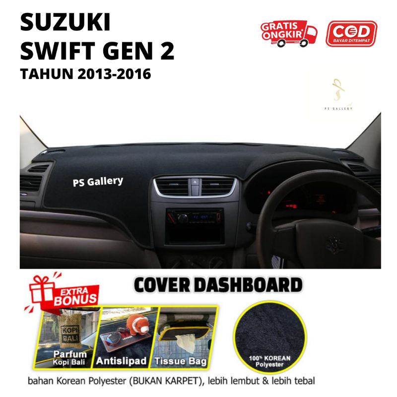 Đệm Lót Bảng Điều Khiển Cao Cấp Dành Cho Xe Suzuki Swift Gen 2