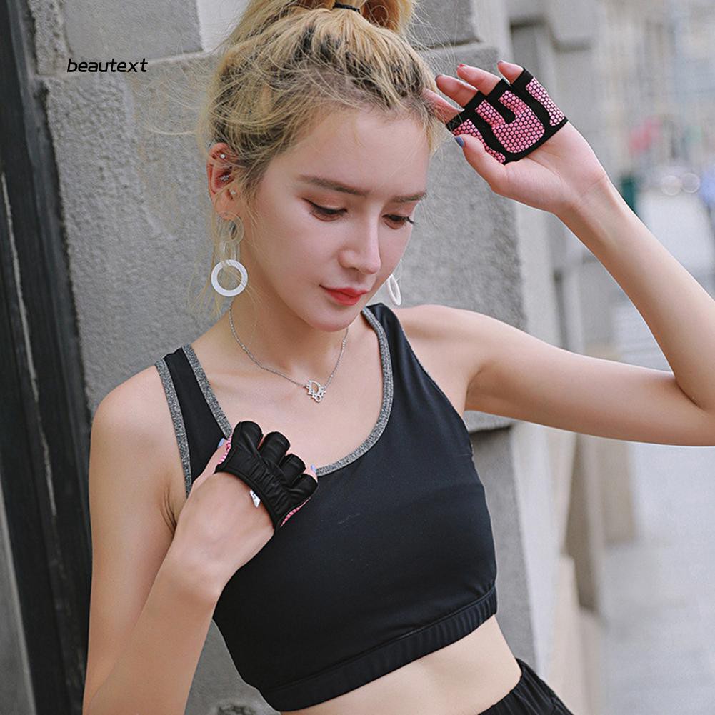 Bao tay hở ngón hỗ trợ tập Gym Yoga
