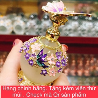 Nước hoa tinh dầu Dubai thiết kế đính đá Cao cấp