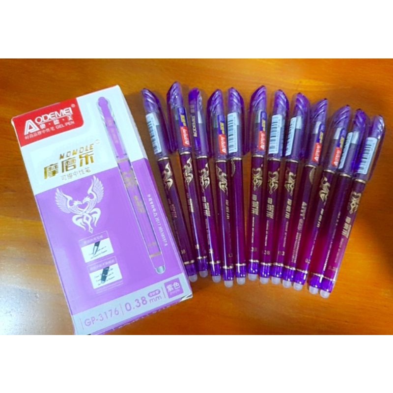 Lẻ 1 cây bút mực tím xóa được Aodemei