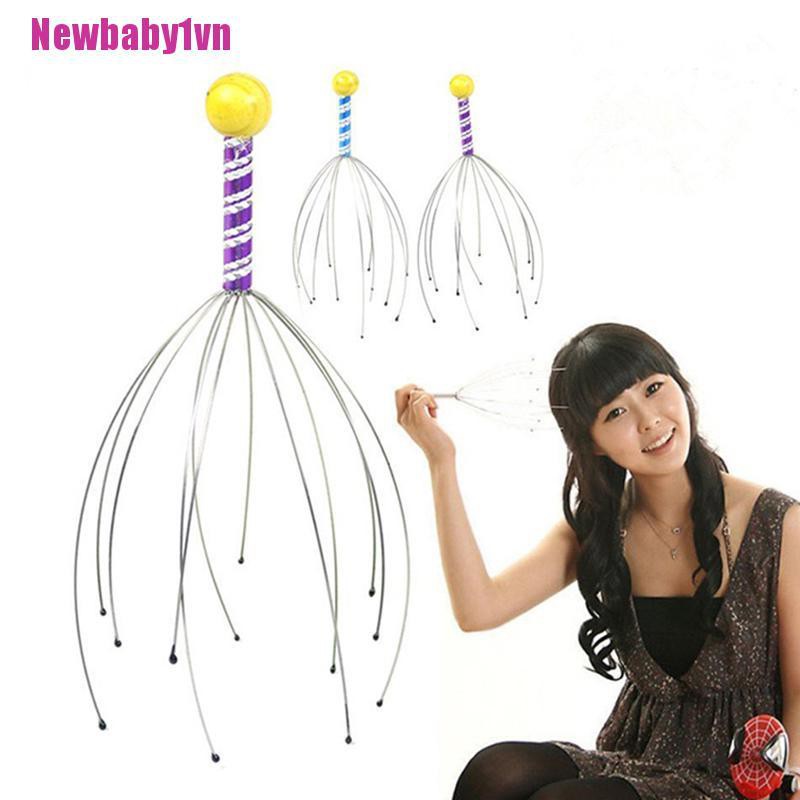 1 Dụng Cụ Mát Xa Giảm Căng Thẳng Hình Đầu Bạch Tuộc