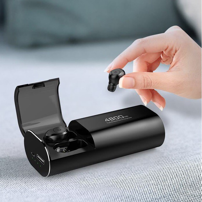 Tai nghe Bluetooth Không Dây Nhét Tai Kiêm Sạc Dự Phòng Amoi S11 TWS Nâng Cấp Hơn i7, i9, i12, F9, F9 Pro KING.SHOP.20