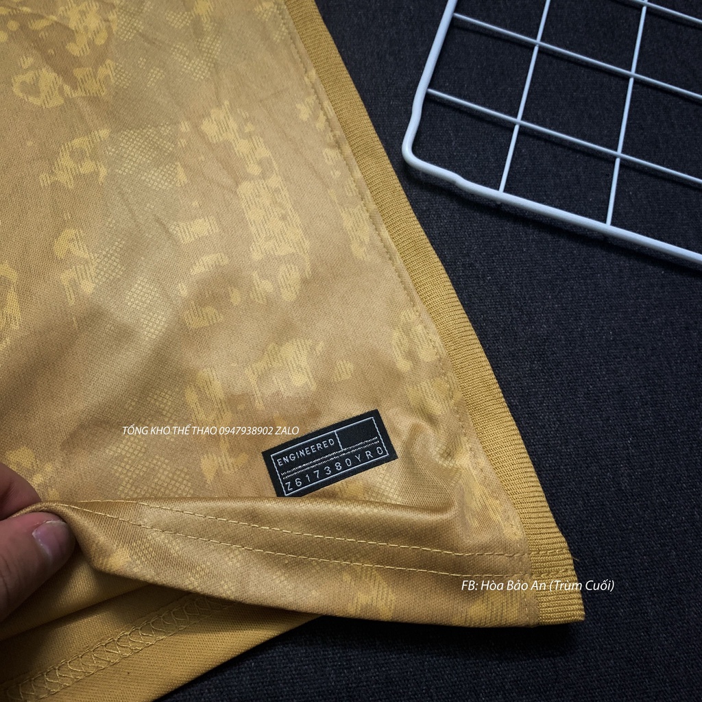 Áo Bóng Đá CLB Barca Sân Khách 2023 Màu Xám Cực Chất - Bộ Quần áo Barcelona 2023 Vải Thái Chuẩn Áo Thi Đấu