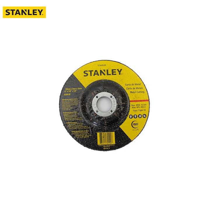 Đĩa cắt sắt Stanley STA4520 100 x 3 x 16mm