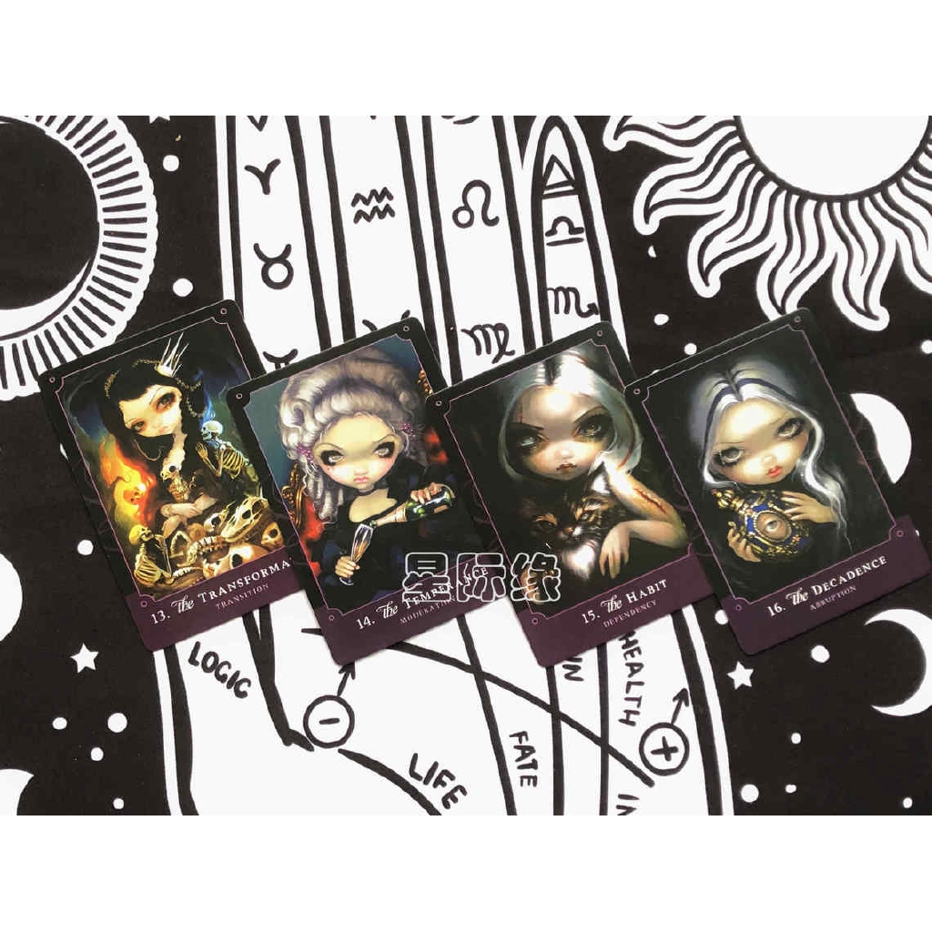 Set 80 Thẻ Bài Tarot Nhiều Màu Sắc