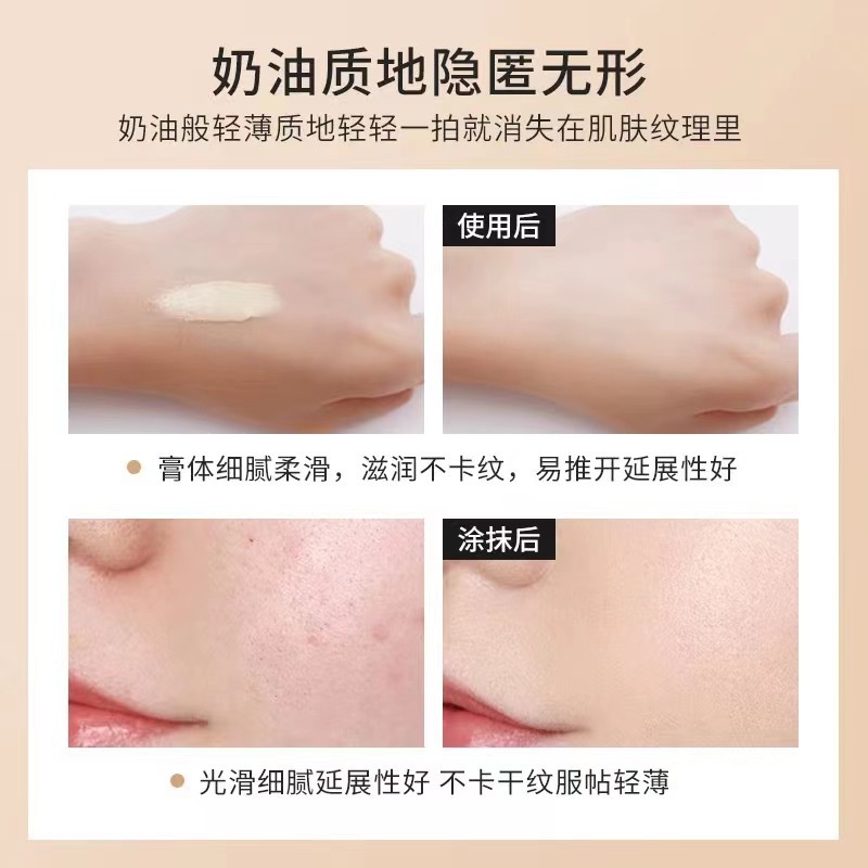 Bảng Kem Che Khuyết Điểm Ba Màu Che Phủ Đốm Mụn Và Mụn Làm Mịn Da 15G