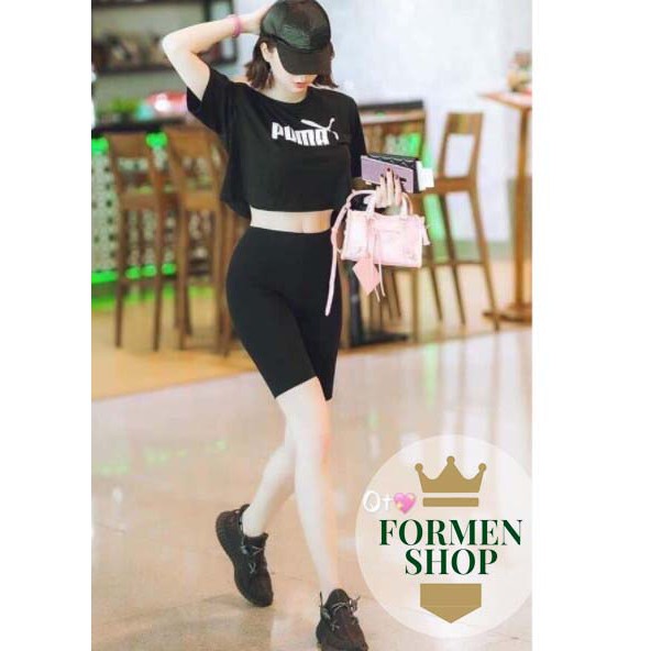 QUẦN NGỐ LEGGING NỮ MÀU ĐEN, CO DÃN STYLE CỰC CHẤT - FORMEN SHOP - FMHN006