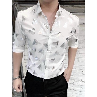 Áo sơ mi hoạ tiết 3D