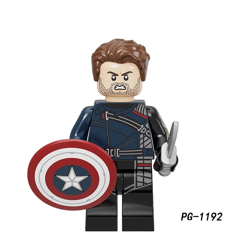 Mô Hình Nhân Vật Siêu Anh Hùng Minifigures Captain Btitain