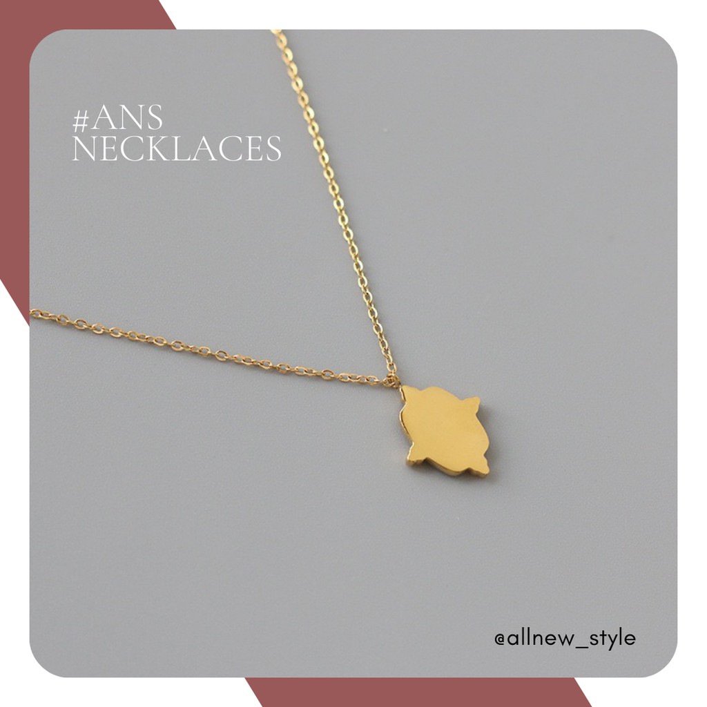 Dây chuyền thép vintage Allnewstyle biểu tượng hoàng gia