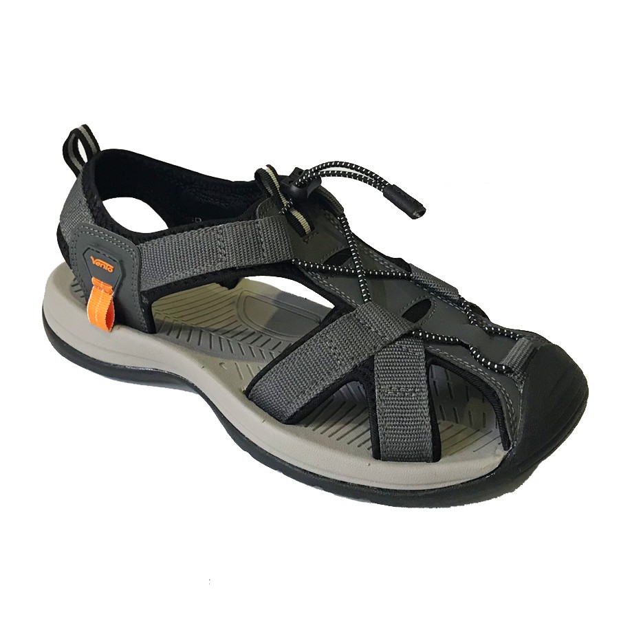 Giày Sandal Vento Nam Bít Mũi - NV7606G Xám