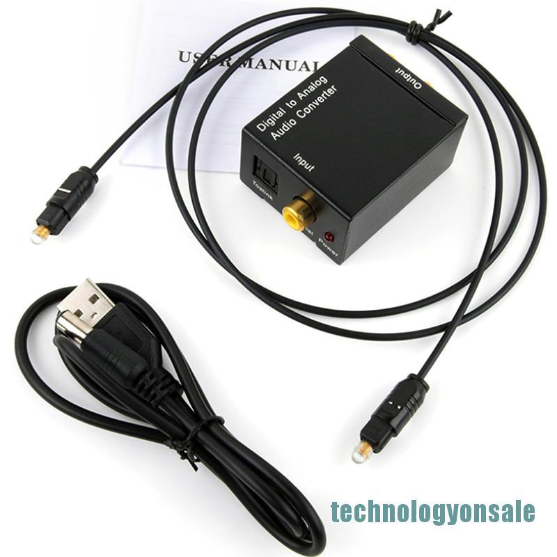 Bộ chuyển đổi âm thanh kỹ thuật số sang Analog Rca L/ R