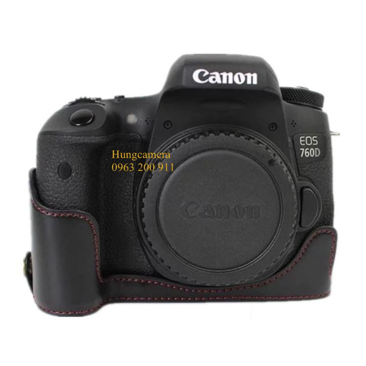 Half case - bao da máy ảnh CANON 700D/ 750D/ 760D/ 650D/ 600D