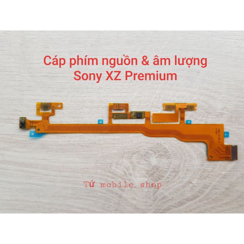 Cáp phím nguồn + phím âm lượng Sony XZ Premium