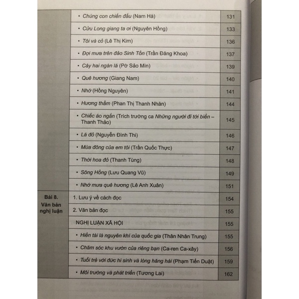 Sách - Văn bản đọc hiểu Ngữ Văn 10