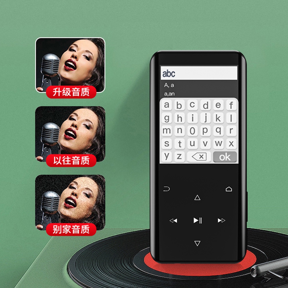 Máy Nghe Nhạc MP3 MP4 FAAEAL RUIZU D25 Kết Nối Bluetooth Hỗ Trợ Thẻ Nhớ TF