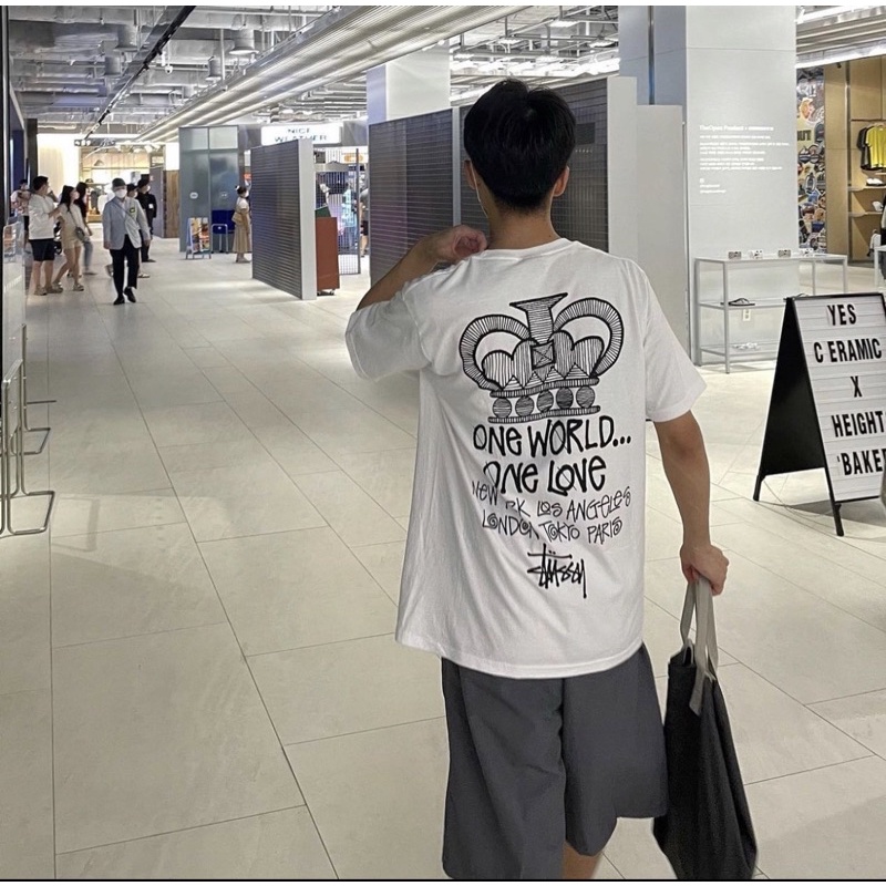 Áo Thun Stussy One World 100% CHÍNH HÃNG - CÓ SẴN