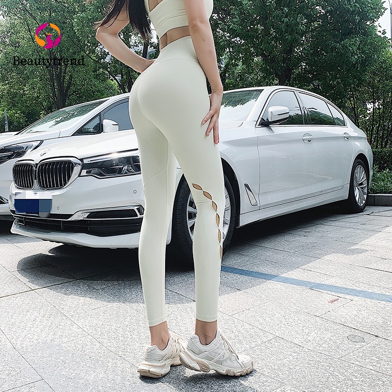 【BEAUTYTREND】Quần chạy bộ Lưng Cao Nâng Hông Thời Trang Năng Động