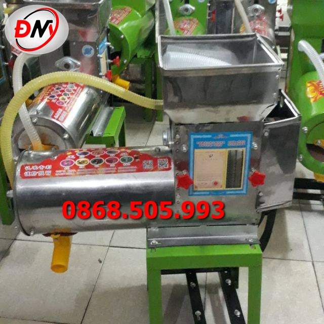 Máy xay nghiền khoai mì, sắn dây, củ sắn tươi tách bã, Máy xay nghệ tươi Liên Hoàn vừa xay vừa vắt
