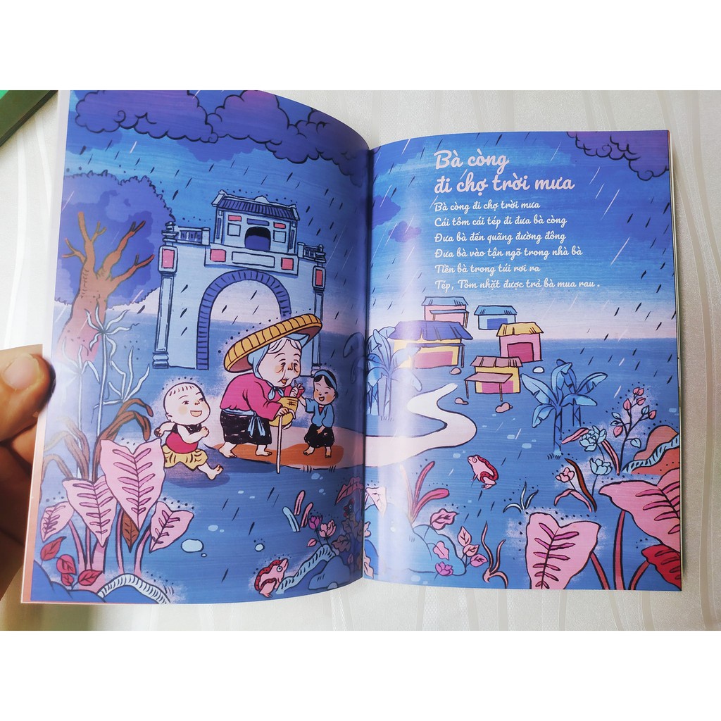 Sách - Đồng Dao Cho Bé - Chi Chi Chành Chành - Ông Trẳng Ông Trăng - Nựng Nựng Nà Nà – Trọn bộ 3 cuốn 5.0