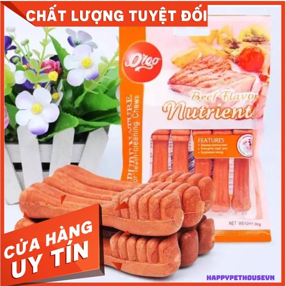 Orgo 90gr Thanh nhai vệ sinh răng miệng cho thú cưng chó mèo