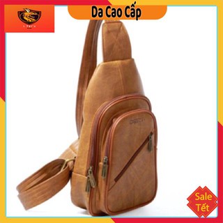 Túi da đeo chéo Unisex phong cách hàn quốc CNT1