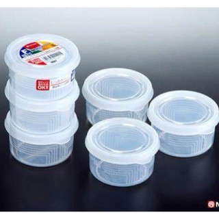 set 3 hộp nhựa tròn 180ml