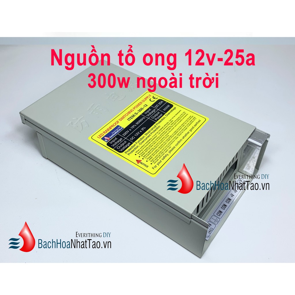 Nguồn tổ ong 12V -20a,30a,33a ngoài trời Cũ