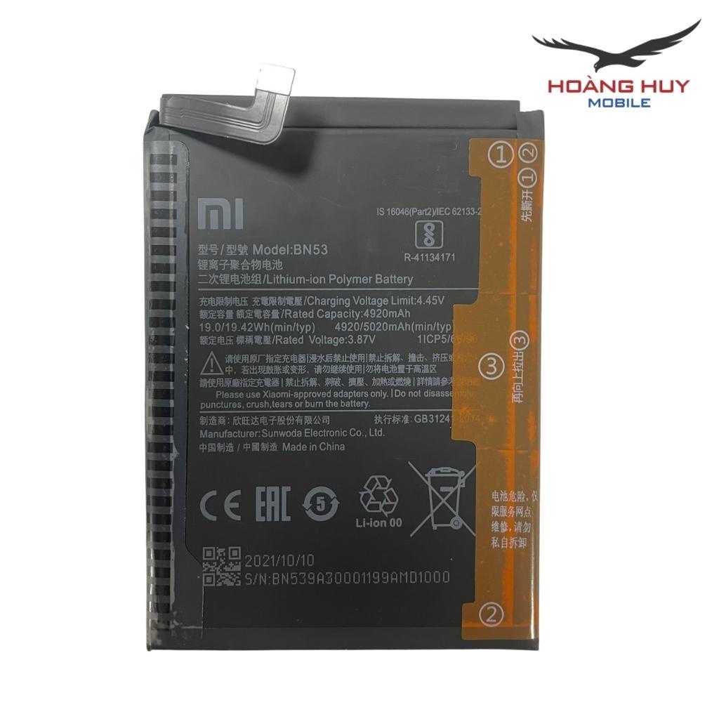 Pin Xiaomi Redmi Note 10 Pro/BN53 Dung Lượng 5020mAh Hàng Zin Nhập Khẩu Bảo Hành 6 Tháng 1 Đổi 1