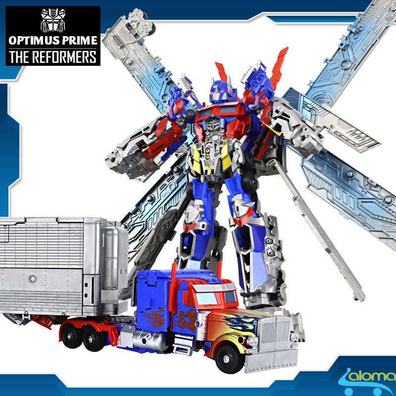 Robot biến hình ôtô Transfomer cao 52cm Optimus Prime