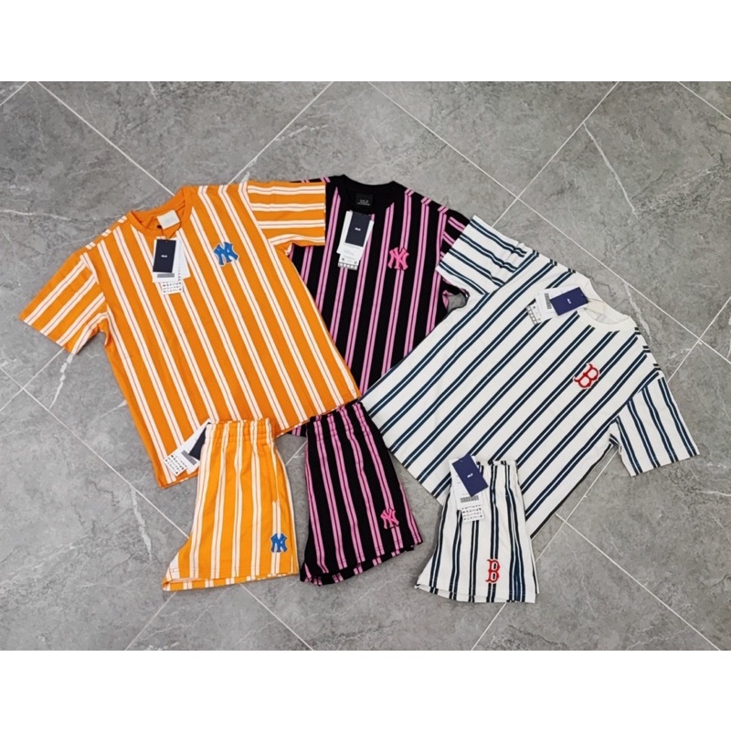 Bộ Thể Thao Nữ M L B Sọc Bản 2022