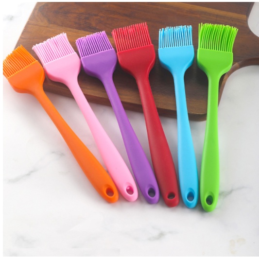 Chổi Quét Dầu Ăn Nước Sốt Silicon - Cọ Quét Dầu Mỡ Quét Mặt BánhNướng Bánh Chịu Nhiệt Có Lỗ Treo - Dụng Cụ Làm Bánh